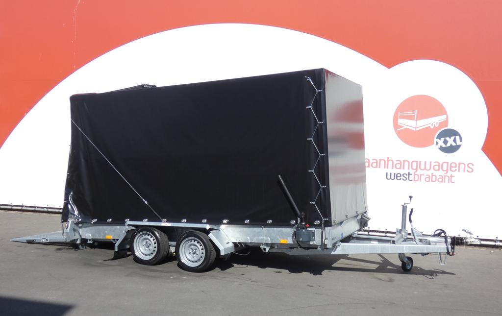 Proline Machinetransporter tandemas 375x185cm 3500kg